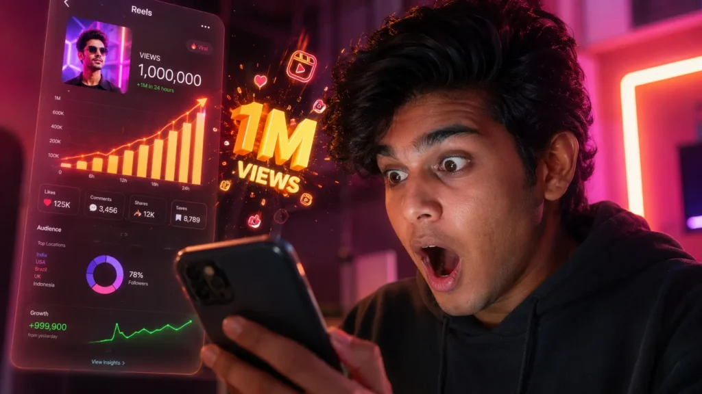 Kya aapki Instagram Reels par 1k-2k views aakar ruk jaate hain? Saal 2026 me Instagram ka algorithm poori tarah badal chuka hai. Jannein wo 3 secret settings aur viral tricks jo bade creators aapko kabhi nahi batate. Apne dead account ko turant boost karein